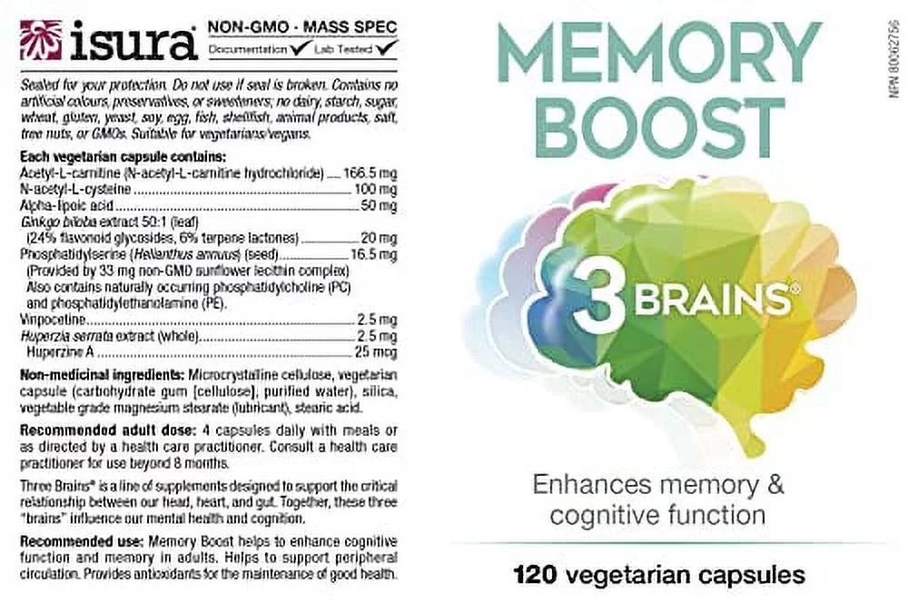 120 Ct Memory Boost B337