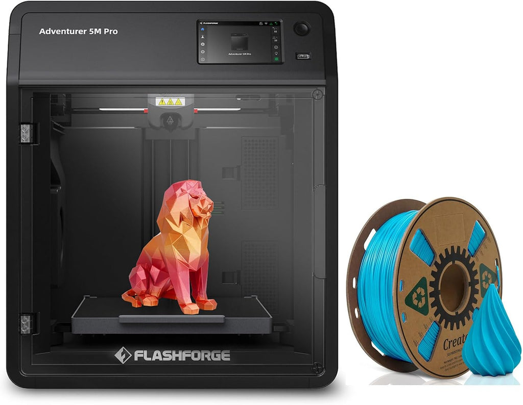 3D Printer with Extra 1KG HS PLA Cyan Filament Q785