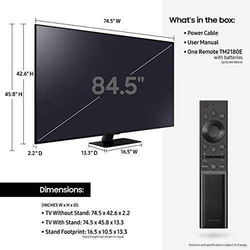85 inch QLED 4K Smart TV S302