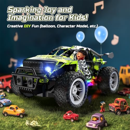1:18 RC Monster Truck with 2 Batteries W92613