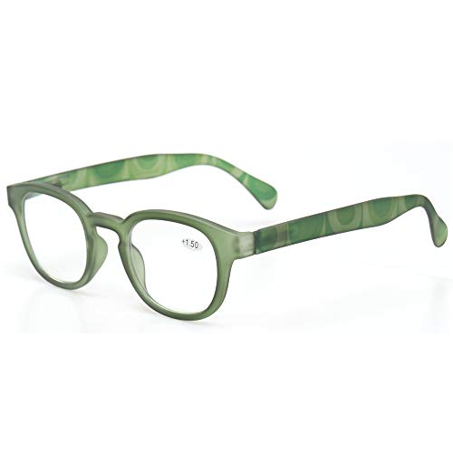 5 Pack Unisex Reading Glasses with Spring Hinge S53297