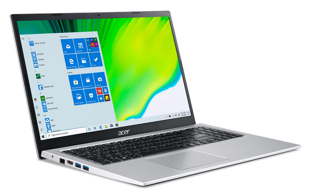 15.6" Full HD Display Intel Celeron N4500 4GB DDR4 128GB eMMC Pure Silver Windows 11 Home Laptop R61525