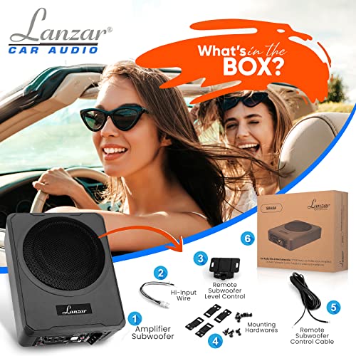 10-Inch Low-Profile Amplified Subwoofer System I787002