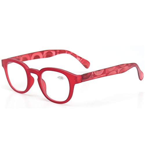 5 Pack Unisex Reading Glasses with Spring Hinge S53297