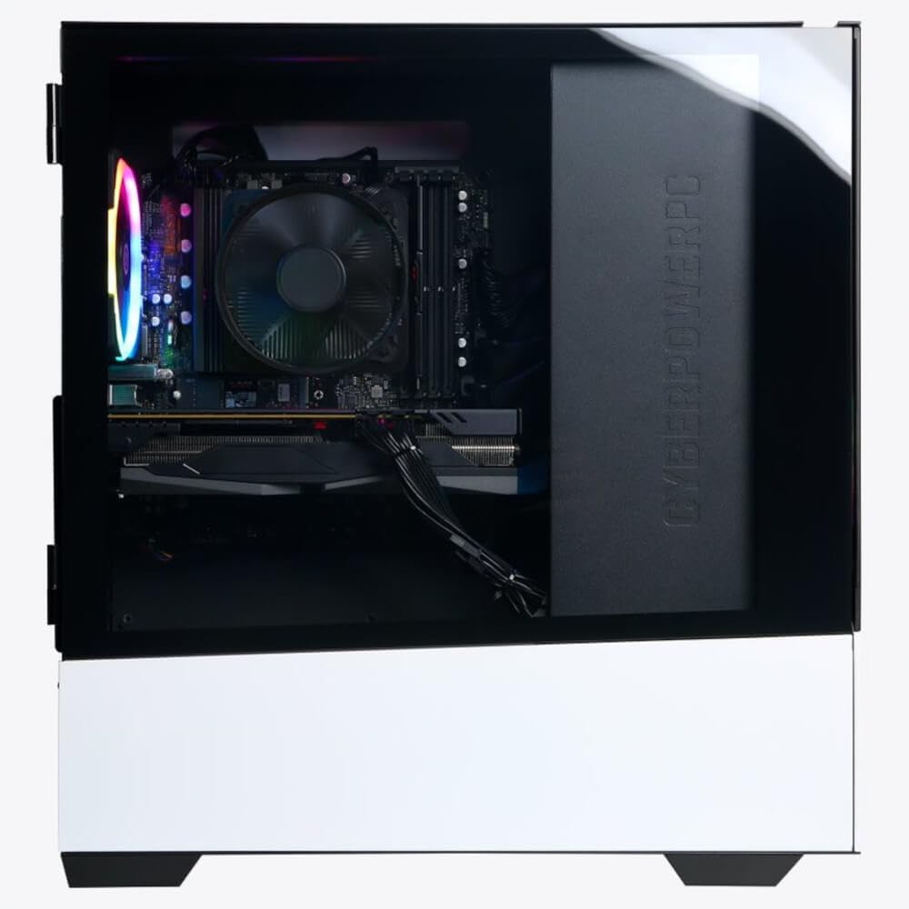 White AMD Ryzen 7 7700 32GB RAM 2TB SSD NVIDIA GeForce RTX 4060 Ti 16GB Windows 11 Home Gaming Desktop Computer R84348