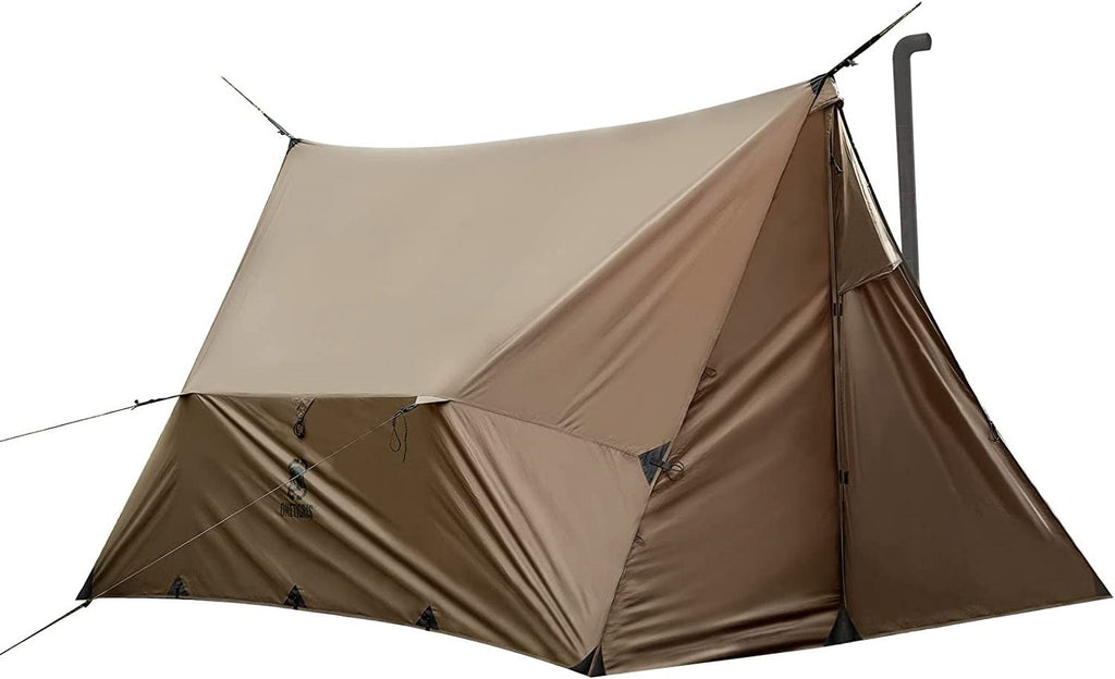 Hammock Hot Tent with Stove Jack, Waterproof Camping Tarp, PU3000mm 4 Season Tent V8052