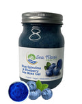 Blue Spirulina Blueberry Sea Moss Gel, 16 oz J7323