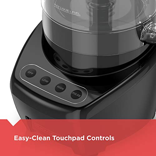 3-in-1 8-Cup Food Processor, Black J6183