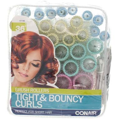 36 Pieces Curl & Body Brush Rollers N17121