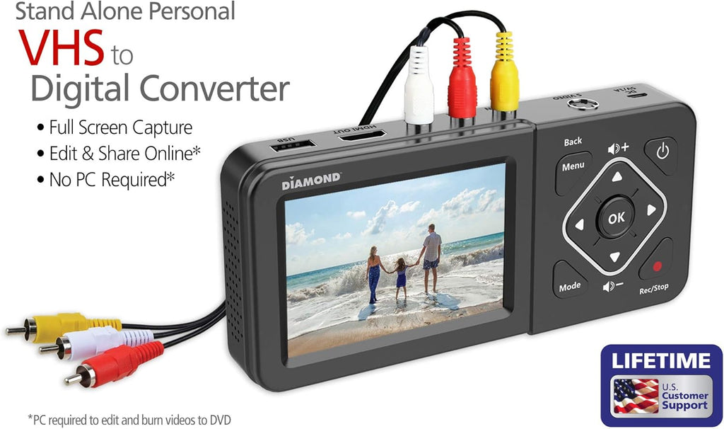 Digital Converter for Composite/S-Video RCA AV Video Capture X7421