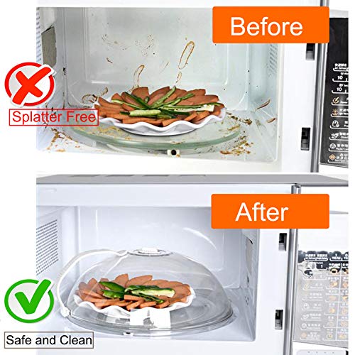 2 Pack Microwave Splatter Cover with Adjustable Steam Vents R987742