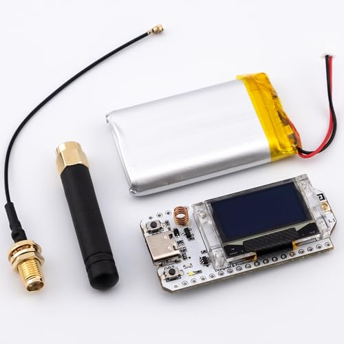 915MHz SX1262 ESP32 Development Board with 1200mAH Battery M2181