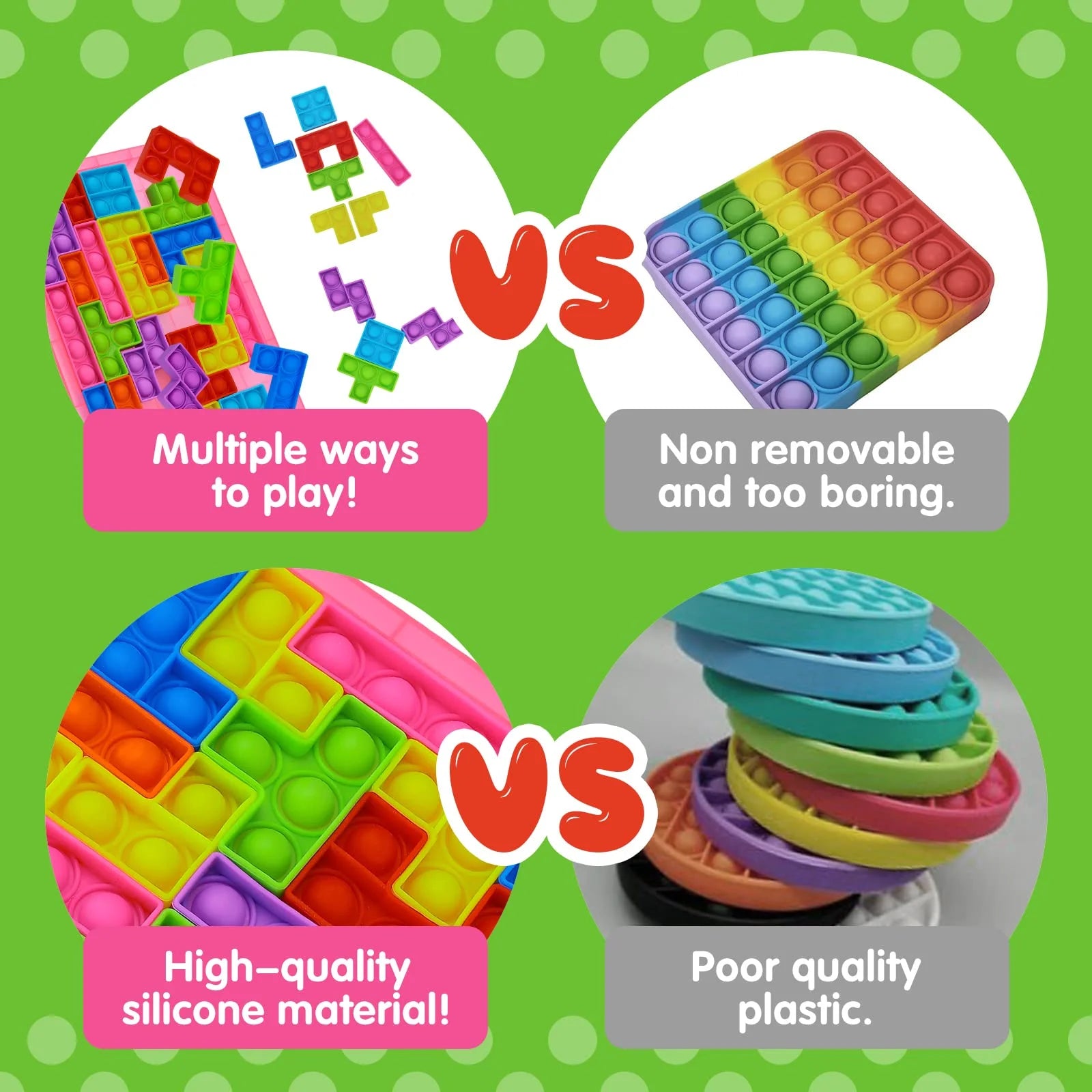 Fidget Toy Set Jigsaw Puzzle for Kids Age 3-8 R958
