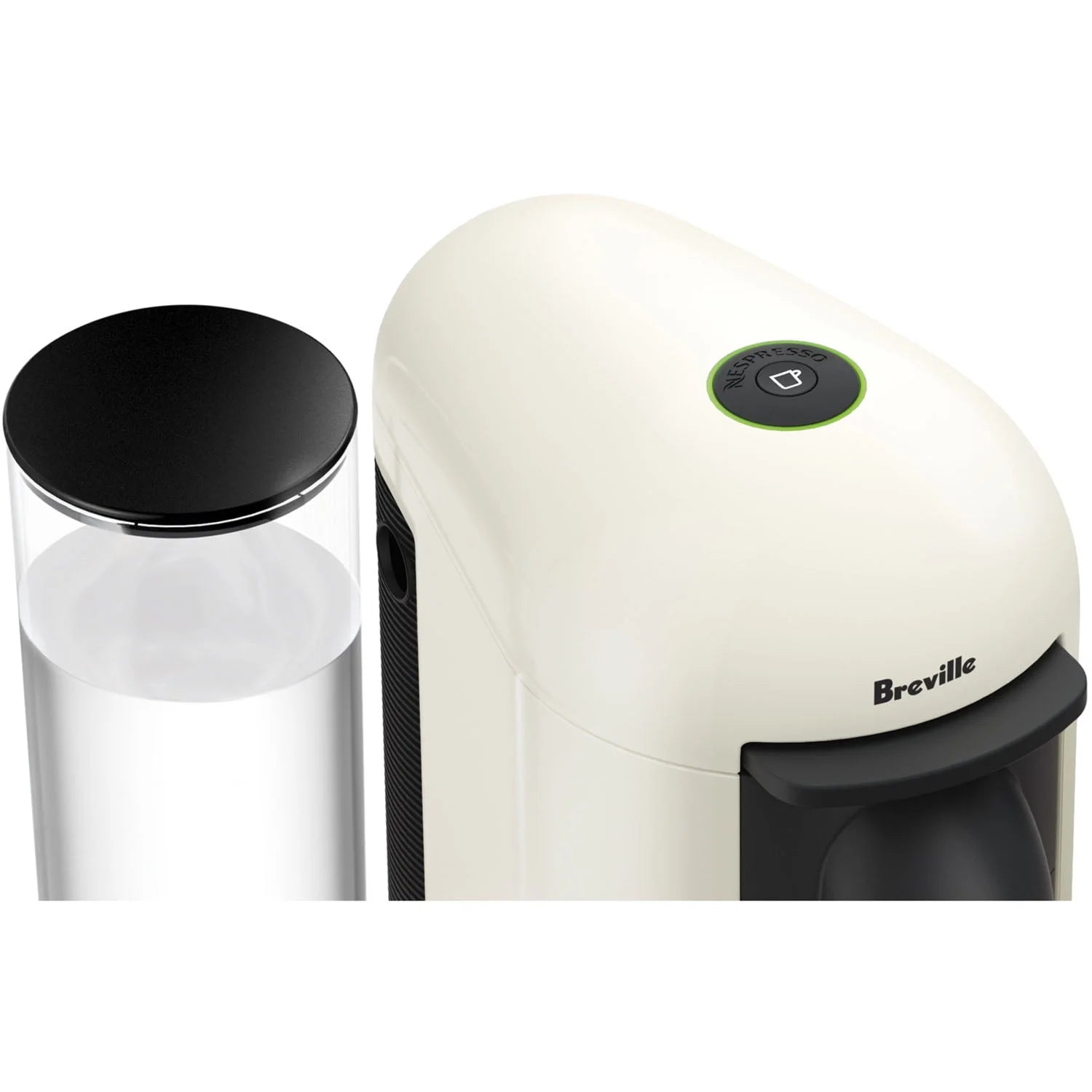 White Coffee and Espresso Maker with Milk Frother S2403