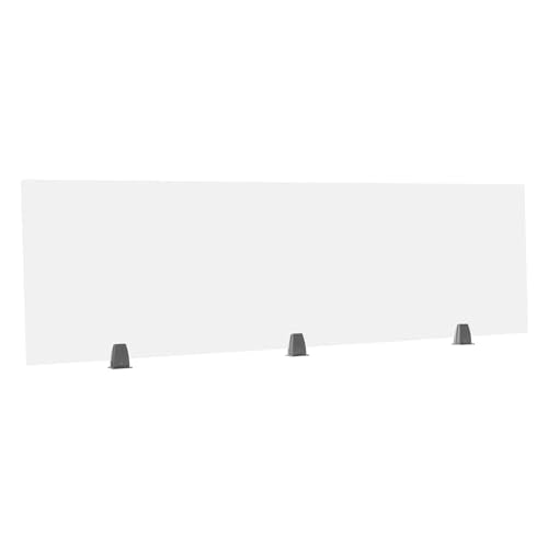 Frosted Acrylic Clamp-on Privacy Panel (17x18x2in) L313