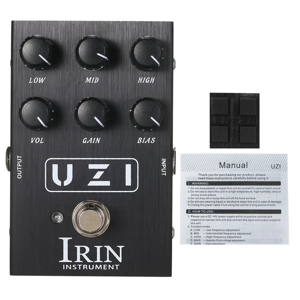 Guitar Heavy Distortion Effect Simulator Pedal R6623