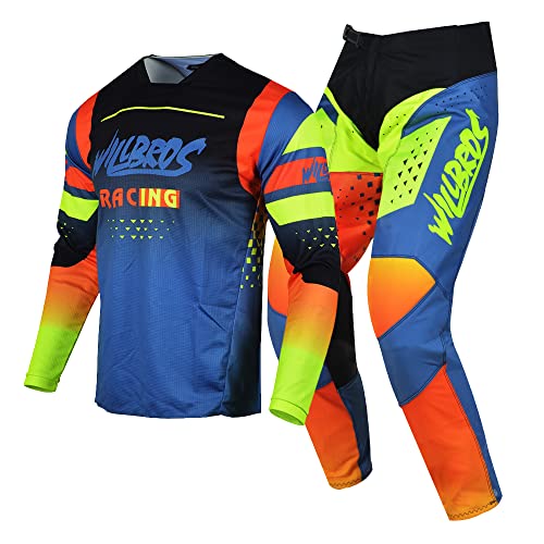 Motocross Jersey Pants Combo Dirt Bike MX Gear Set E569511