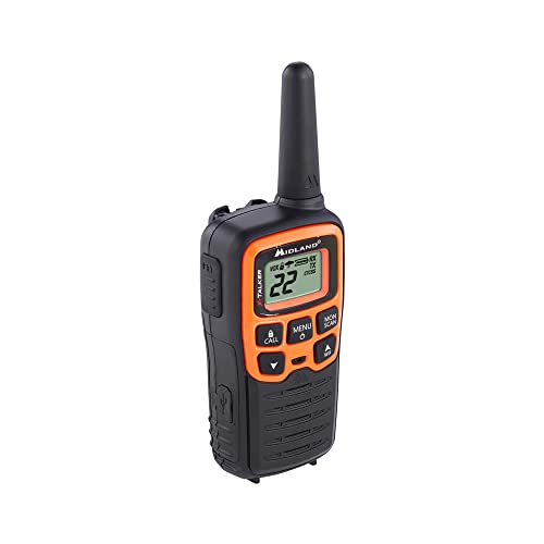 Black/Orange FRS Two Way Radio 2 Pack V244