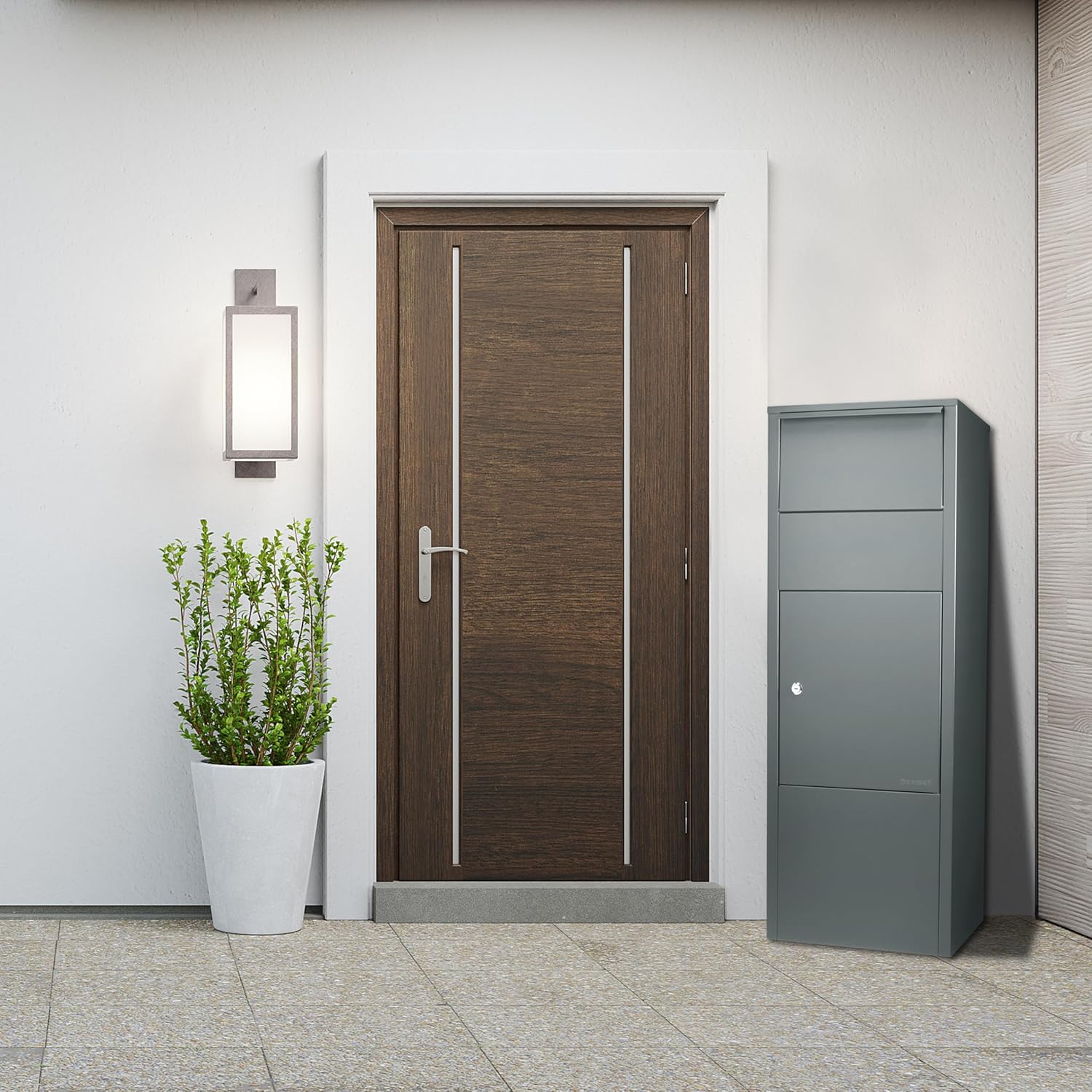 Steel Drop Box with Key Lock A565779