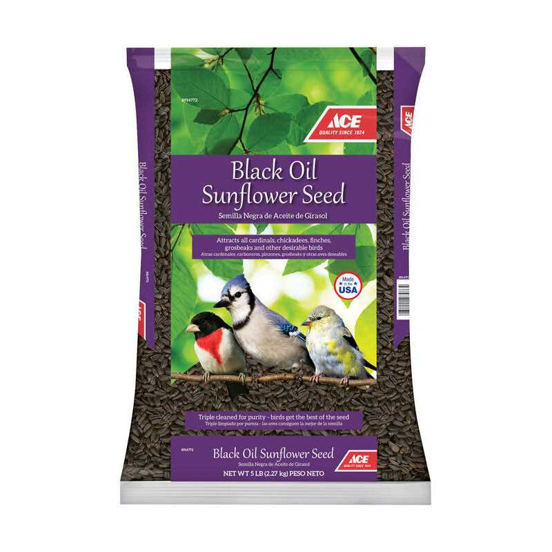 Black Oil Sunflower Seed Wild Bird Food K50732