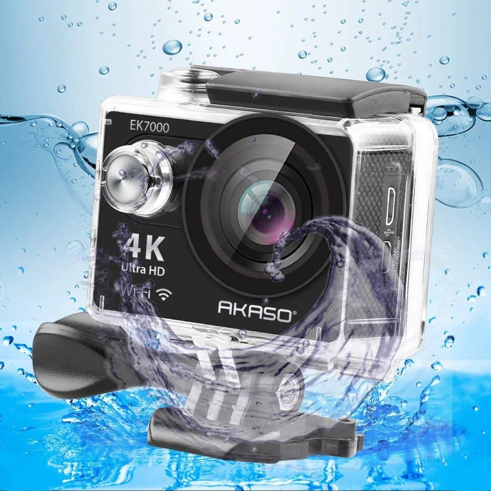 4K Waterproof Action Camera with Wireless Remote D8079