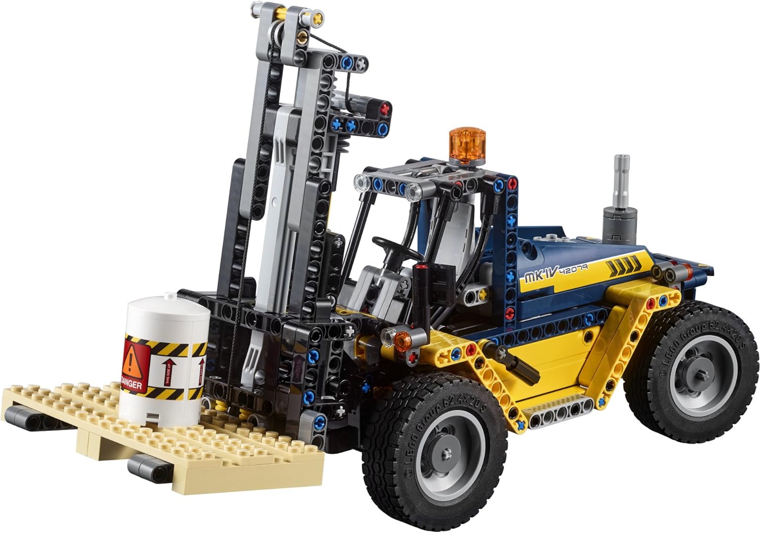 Heavy Duty Forklift Building Kit (592 Pieces) S2163