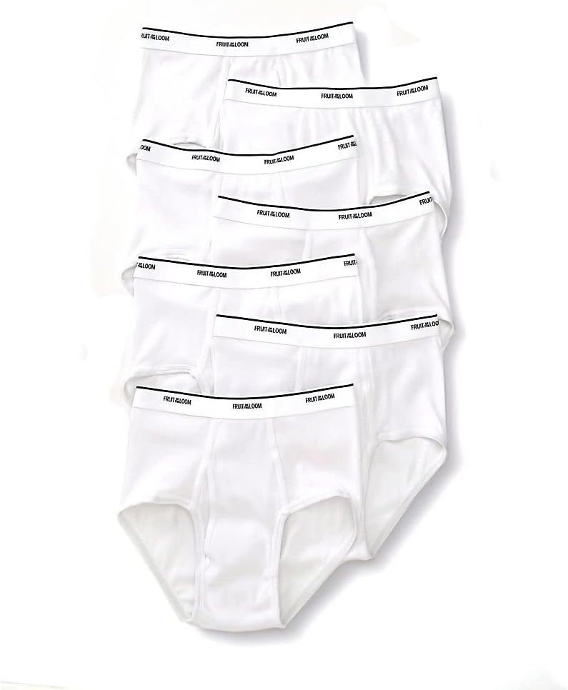 White Cotton Brief Multi-Pack H845356