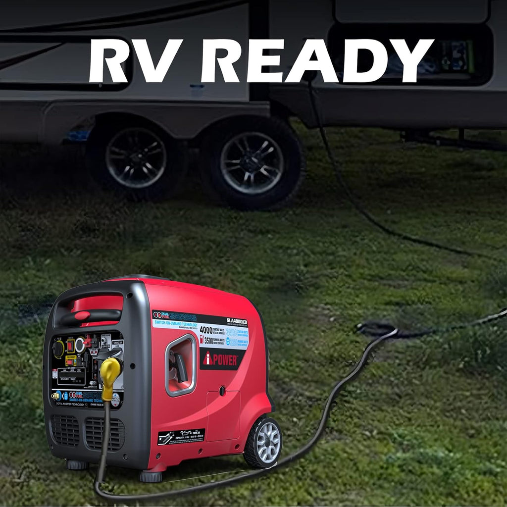 4000 Watt Portable Inverter Generator Gas & Propane Powered Z735174