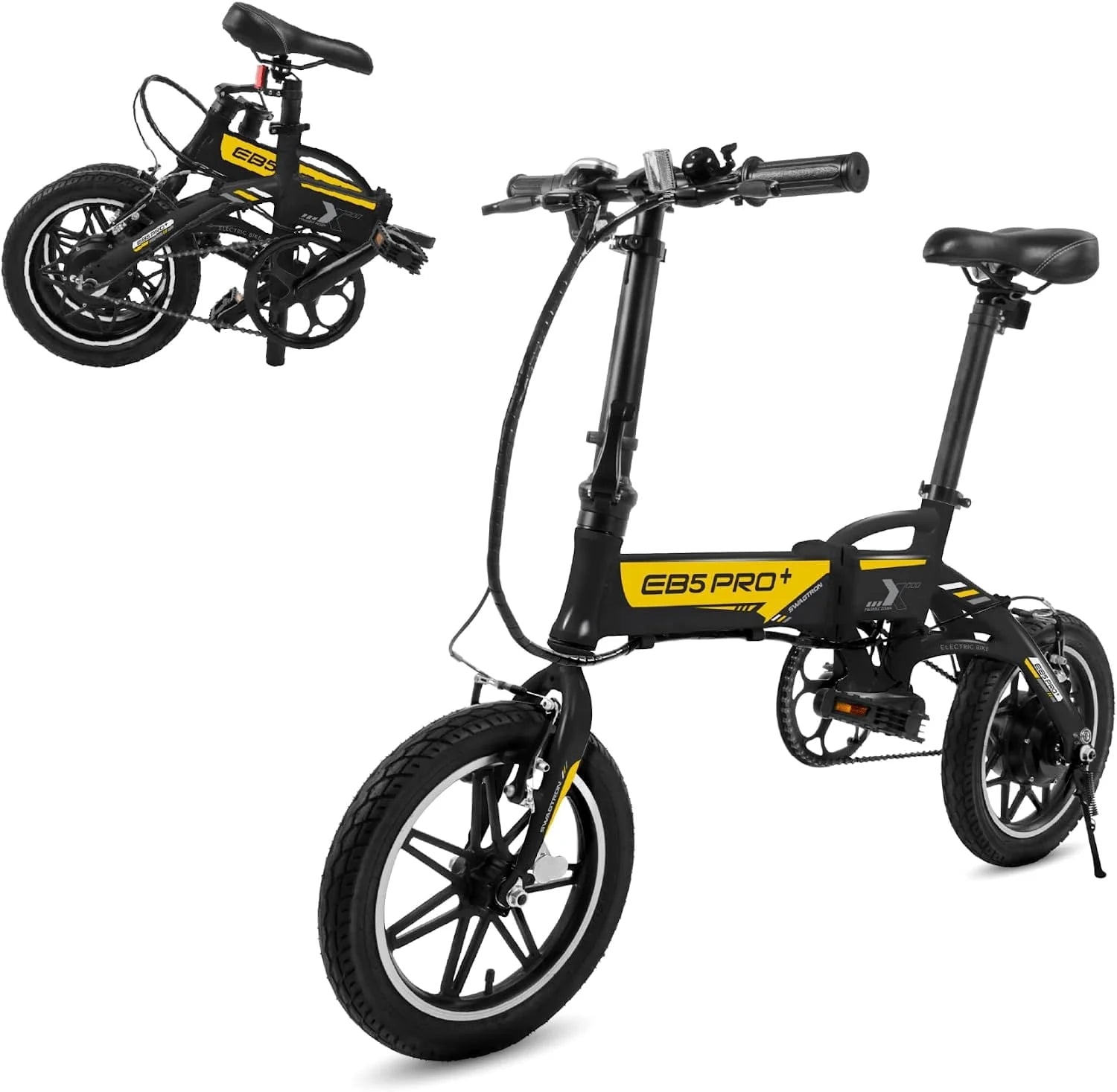 Lightweight Aluminum Folding Electric Bike with Pedals G95087