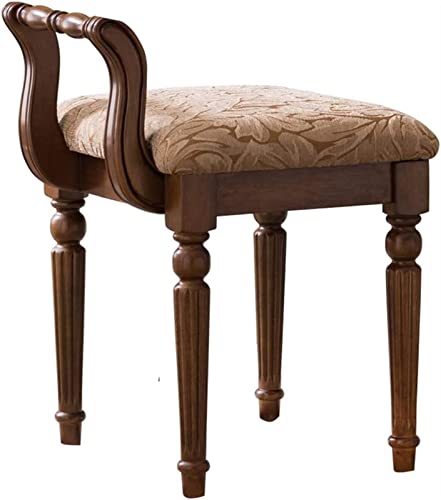 Vanity Stool Chair with Backrest W610