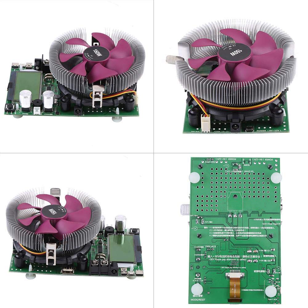 150W 200V 20A USB Adjustable Constant Current Electronic Load Battery Capacity Tester Module Power Meter P1508