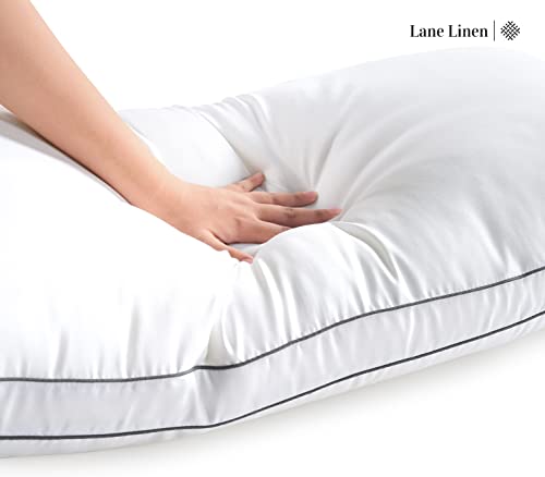 King Size Set of 2 White Down Alternative Pillows U424