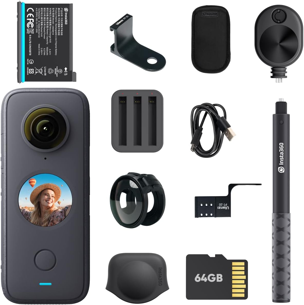 5.7K 360 Waterproof Action Camera R57731