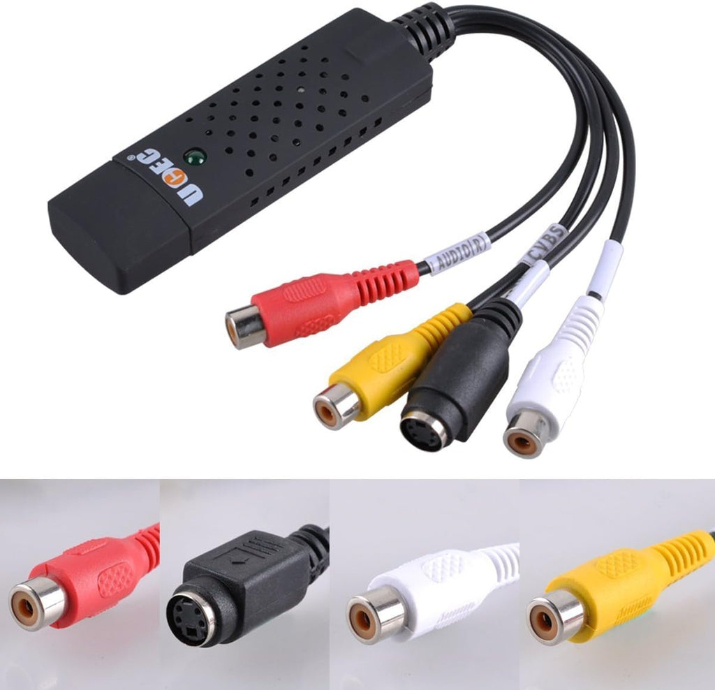RCA to USB Audio Video Capture Card Converter H78577