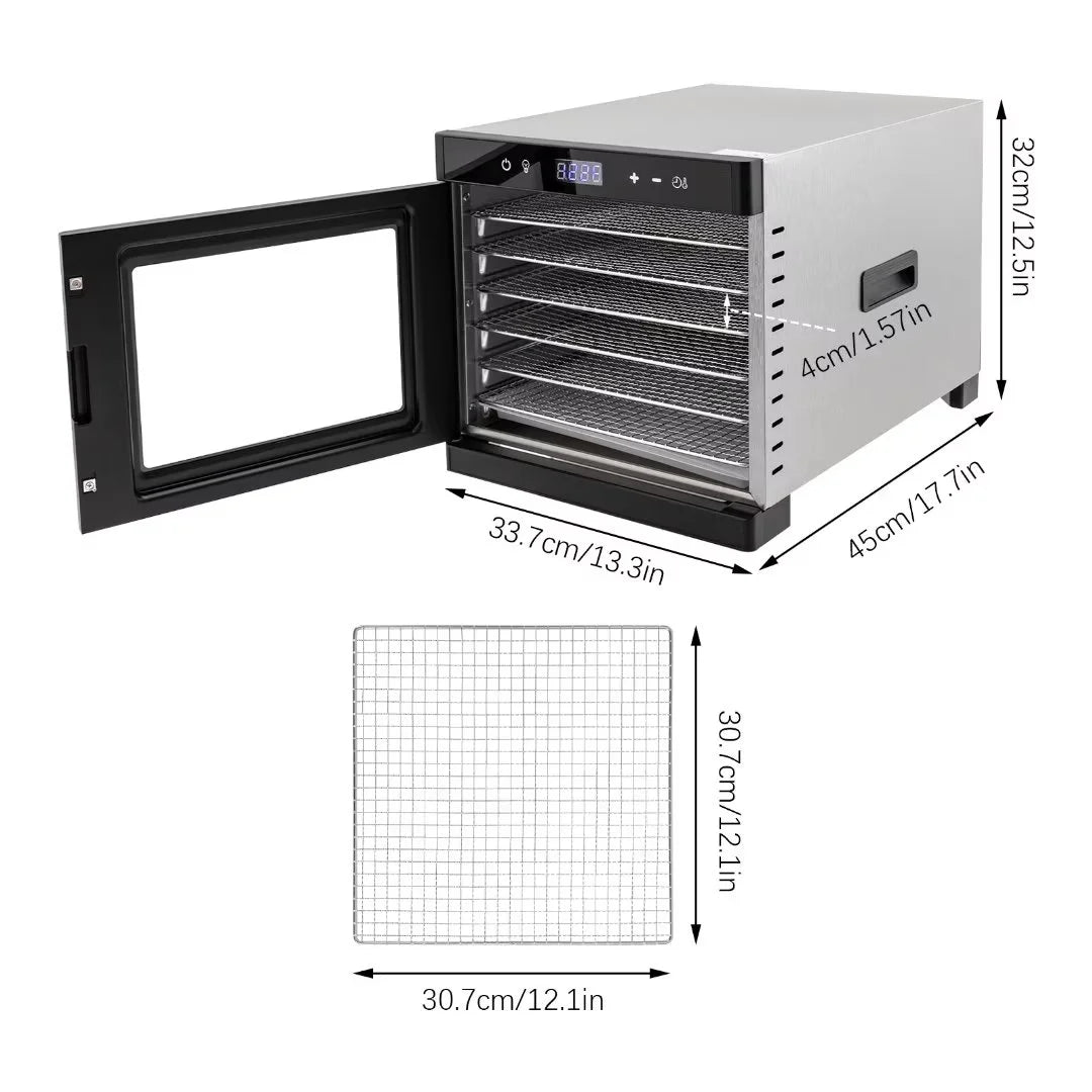 700W 6 Trays Dehydrator H993