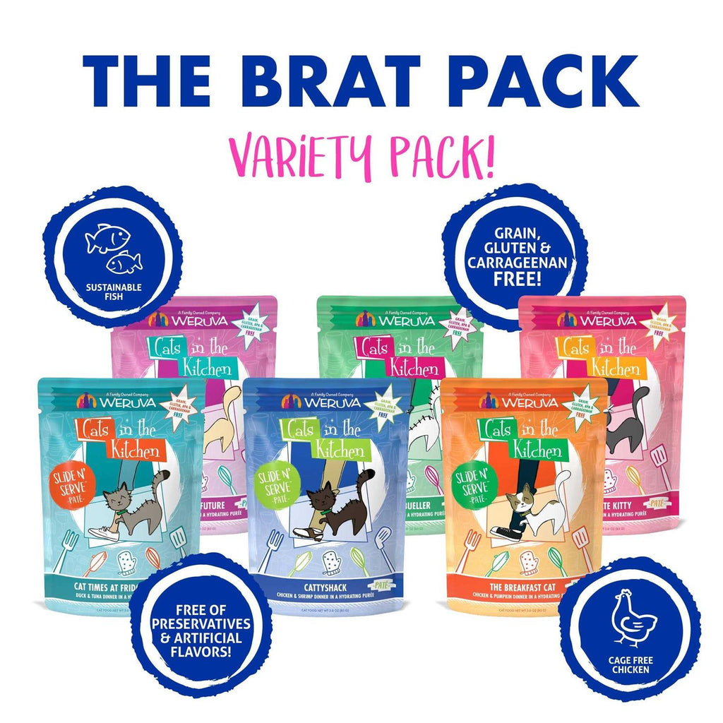Variety Cat Food Pouches O25214