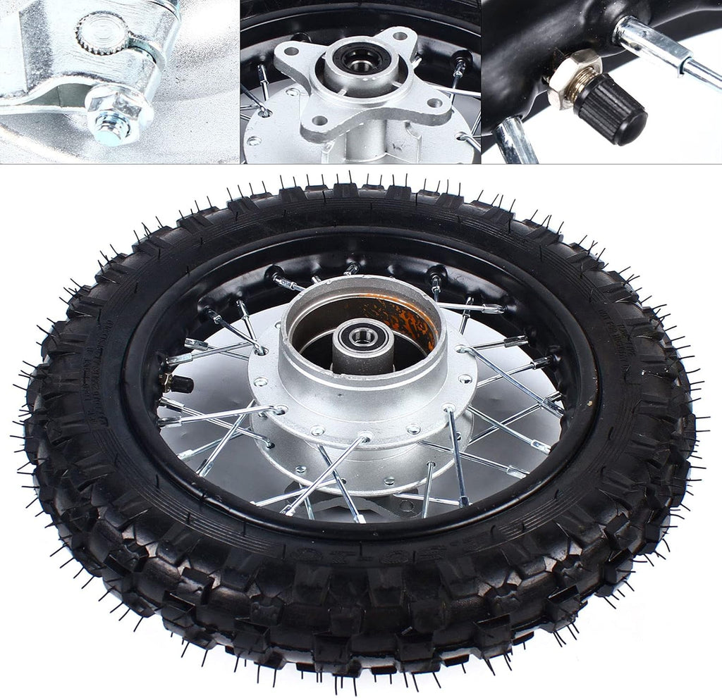 2.5-10" Rear Wheel Tire Assembly for Dirt Pit Bike C530