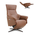 Grey Power Recliner Chair with 2 Motors R40241