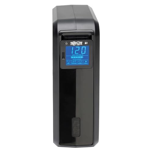 Black 1500VA UPS Battery Backup with 8 Outlets W704
