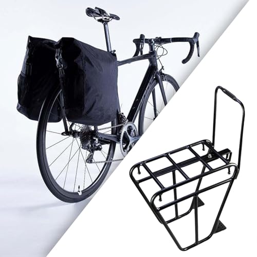 Bicycle Front Rack Metal Luggage Shelf Cargo Pannier C830