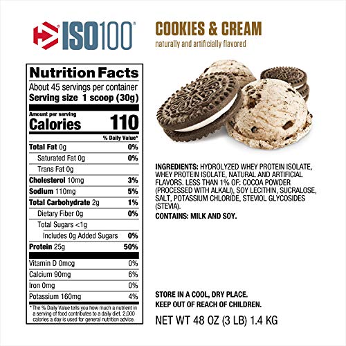 Dunkin' Cappuccino Flavor and Dunkin' Mocha Latte Flavor Whey Isolate Protein Powder, 25g Protein, 20 Servings I58070