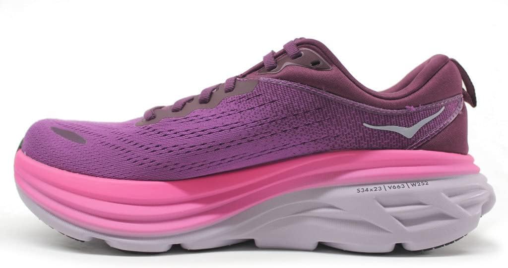 Women's Running Shoes, Pink, 7.5 US O5484