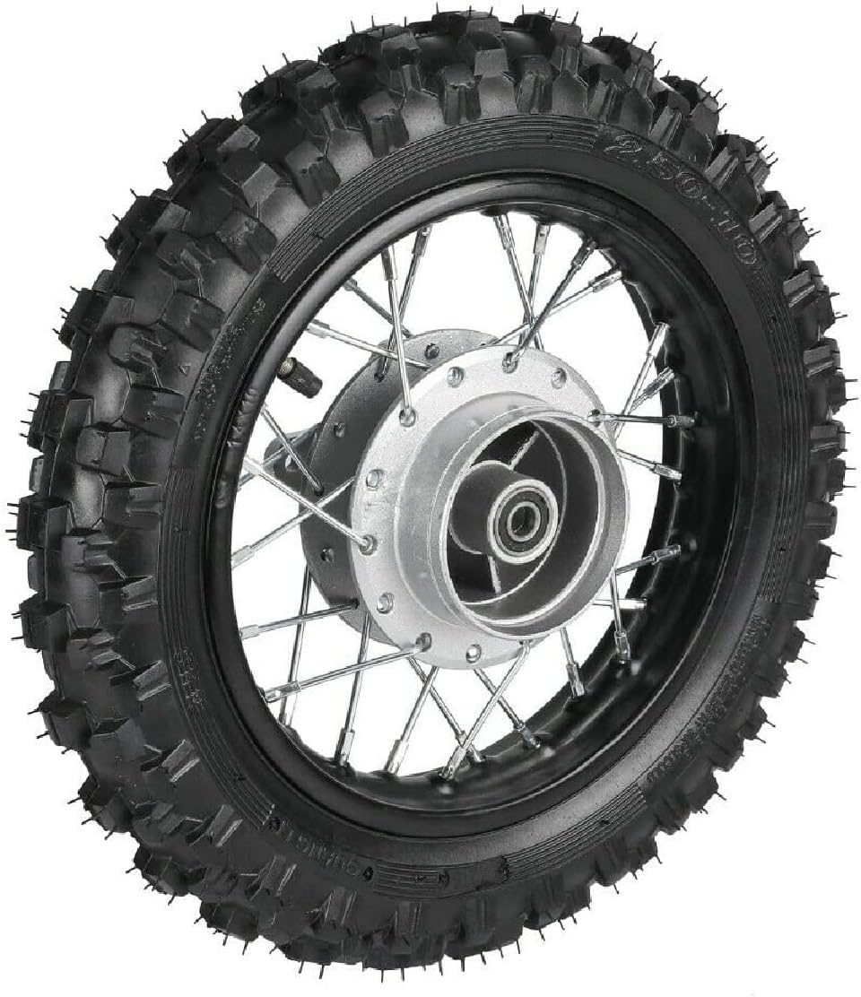 2.5-10" Rear Wheel Tire Assembly for Dirt Pit Bike C530