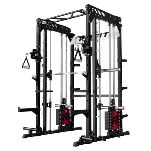 Multi-Function Smith Machine with Cable Crossover System R67401