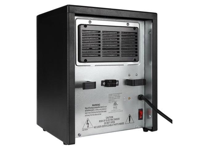 Black Infrared Electric Portable Space Heater Q785387