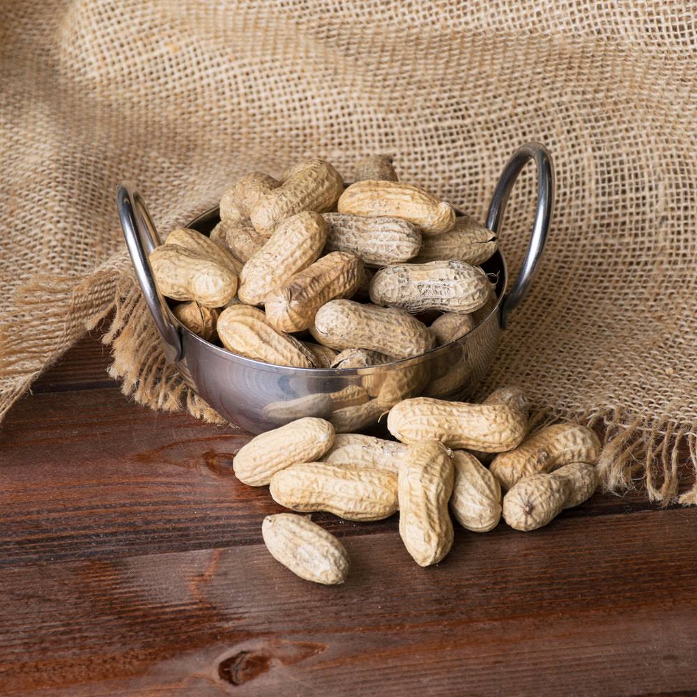 25 lb. Roasted Unsalted In-Shell Peanuts E5319