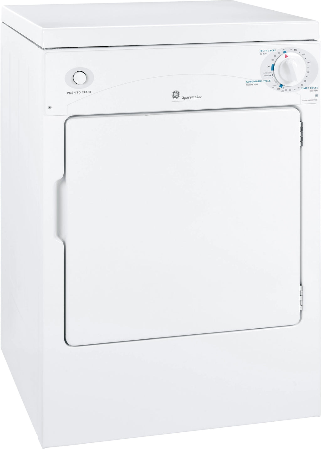 White Portable Dryer Y29468