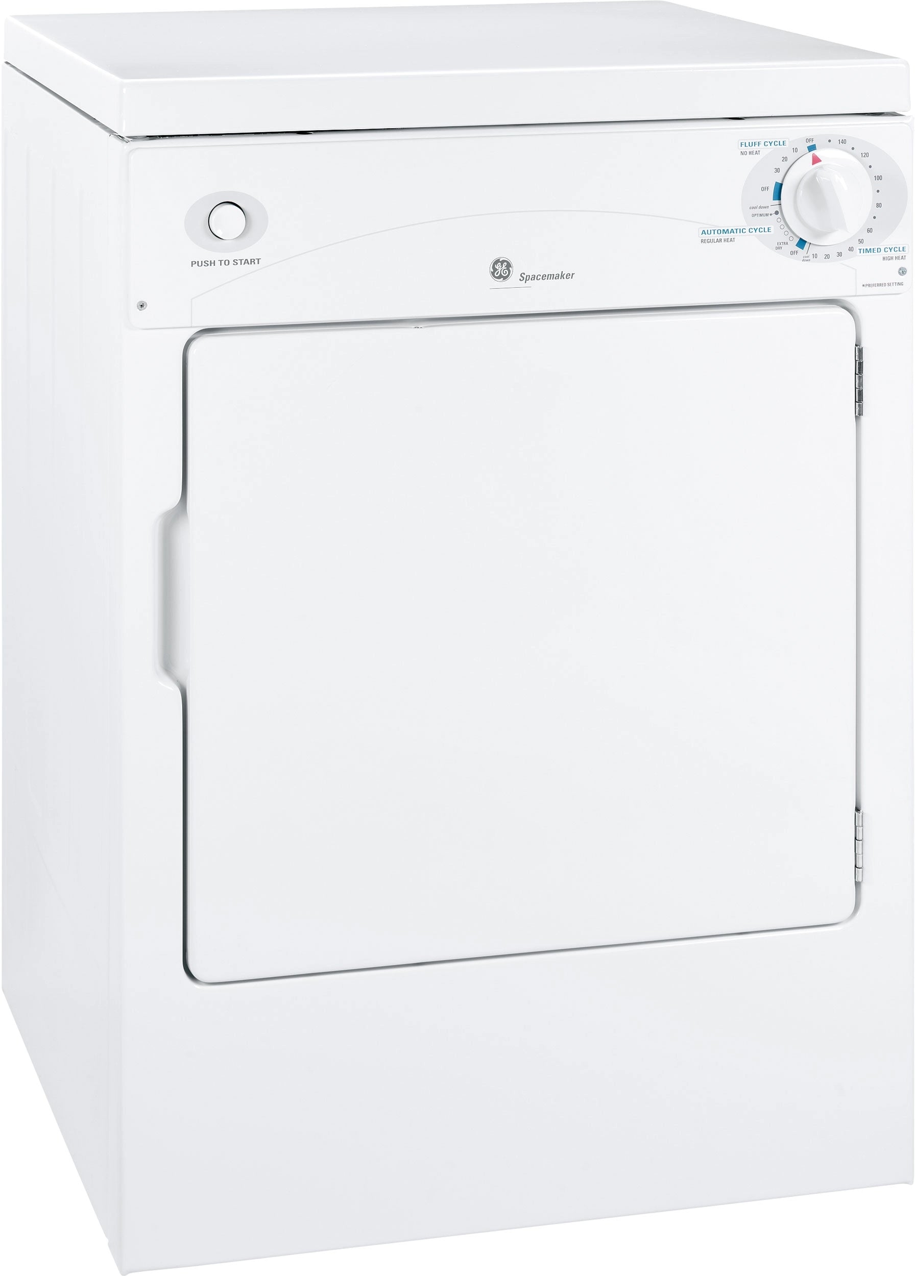 White Portable Dryer Y29468
