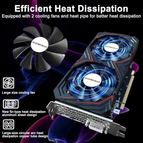 8GB GDDR5 Graphics Card with Dual Fan L570807