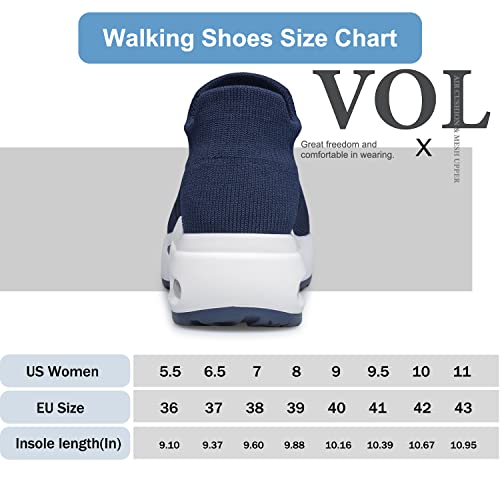 Sock Sneakers Slip on Comfortable Nursing Work Shoes N37828